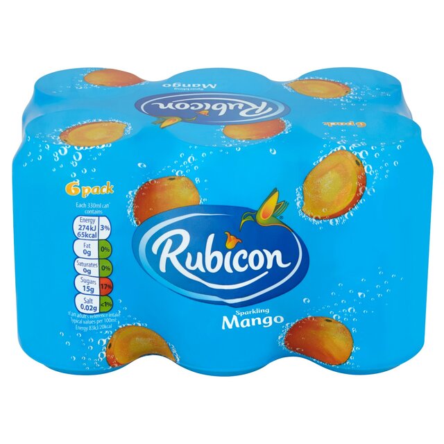 Rubicon Sparkling Mango thumbnail 4