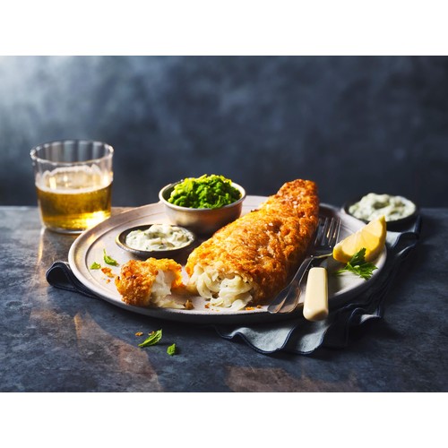 M&S Gastropub Battered Fish & Peas Main for Two thumbnail 4
