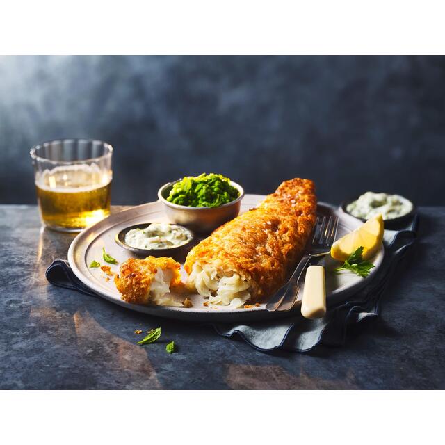 M&S Gastropub Battered Fish & Peas Main for Two thumbnail 3