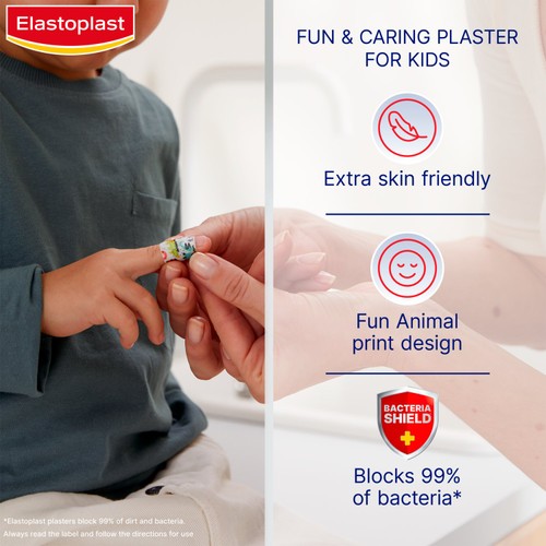 Elastoplast Sensitive Kids Plasters  thumbnail 2