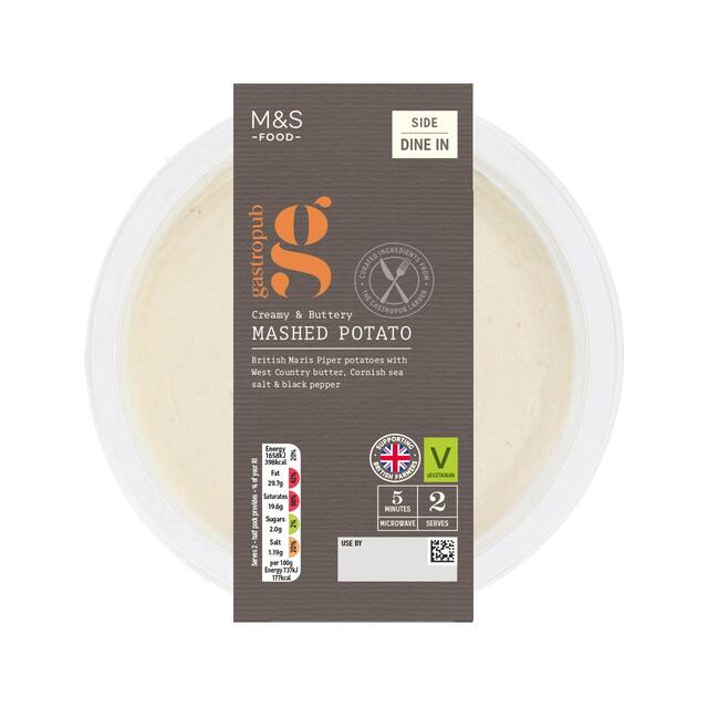 M&S Gastropub Maris Piper Mashed Potato Side thumbnail 2