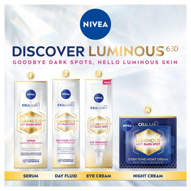 NIVEA Cellular Luminous 630 Anti-Dark Circle Eye Cream thumbnail 2