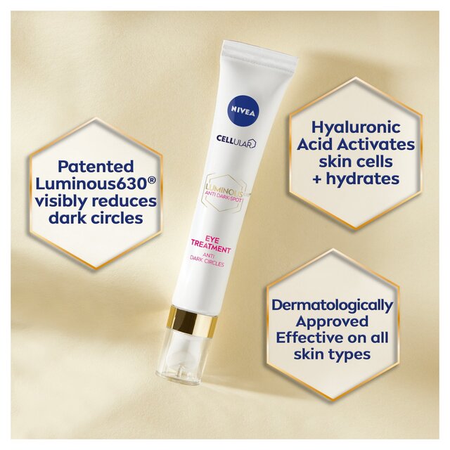 NIVEA Cellular Luminous 630 Anti-Dark Circle Eye Cream thumbnail 3