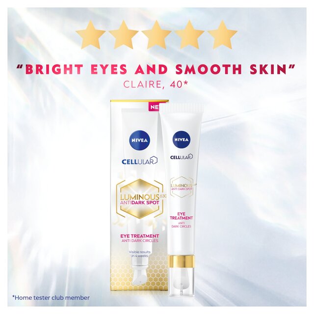 NIVEA Cellular Luminous 630 Anti-Dark Circle Eye Cream thumbnail 4