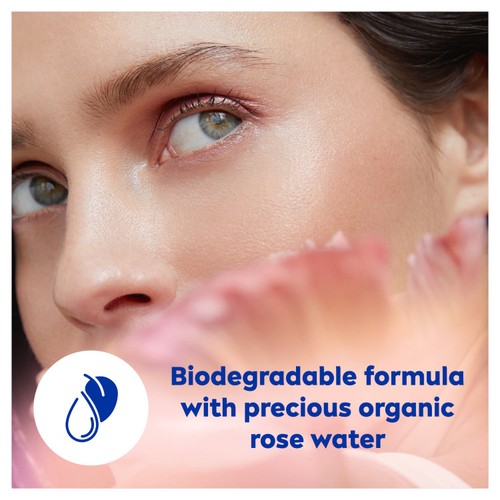 NIVEA Rose Care Biodegradable Micellar Face Wipes with Organic Rose Water thumbnail 2