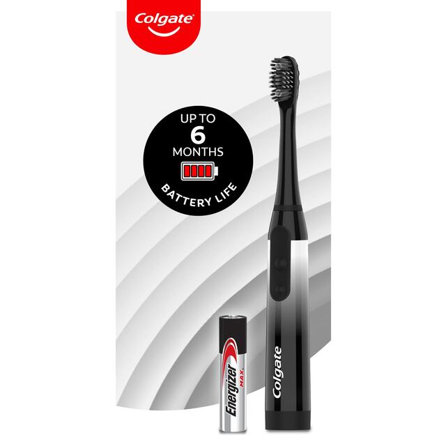 Colgate 360 Sonic Battery Toothbrush Charcoal Soft thumbnail 5