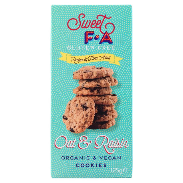 Sweet FA Gluten Free Oat & Raisin Cookies