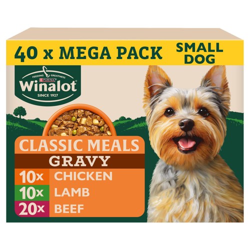 Winalot Meaty Chunks Small Dog Mixed in Gravy Wet Dog Food thumbnail 9