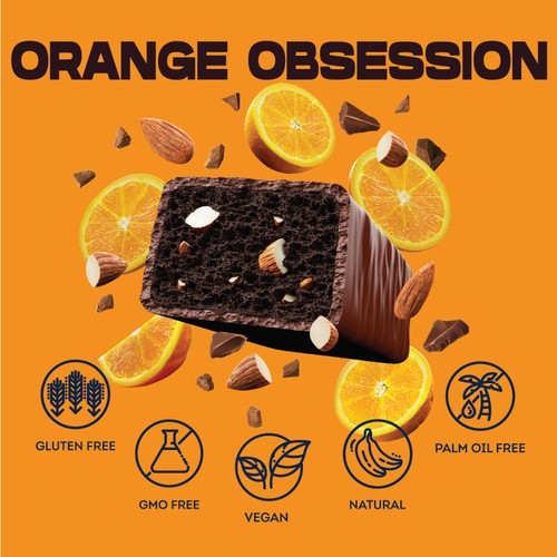 Vive Vegan Better Brownie- Orange Obsession thumbnail 2