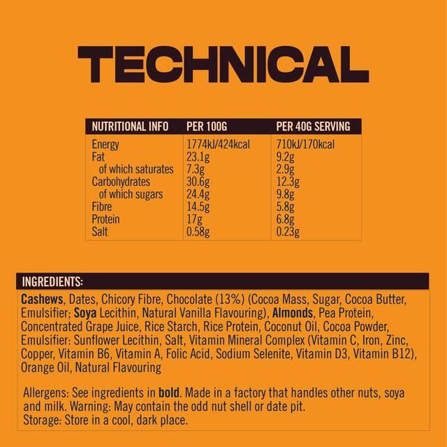 Vive Vegan Better Brownie- Orange Obsession thumbnail 5