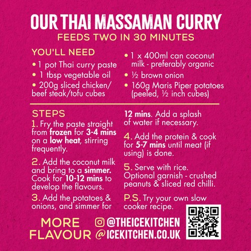 Ice Kitchen - Thai Massaman Curry Paste thumbnail 3