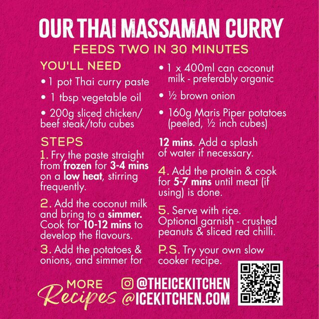 Ice Kitchen - Thai Massaman Curry Paste thumbnail 3