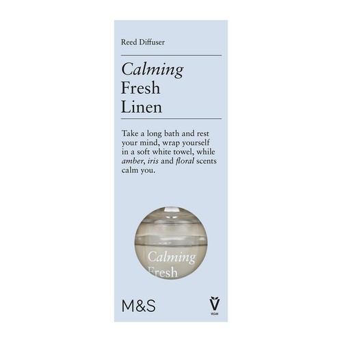 M&S Fresh Linen Reed Diffuser thumbnail 2
