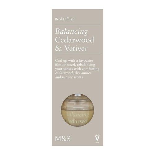 M&S Cedarwood & Vetiver Reed Diffuser thumbnail 2