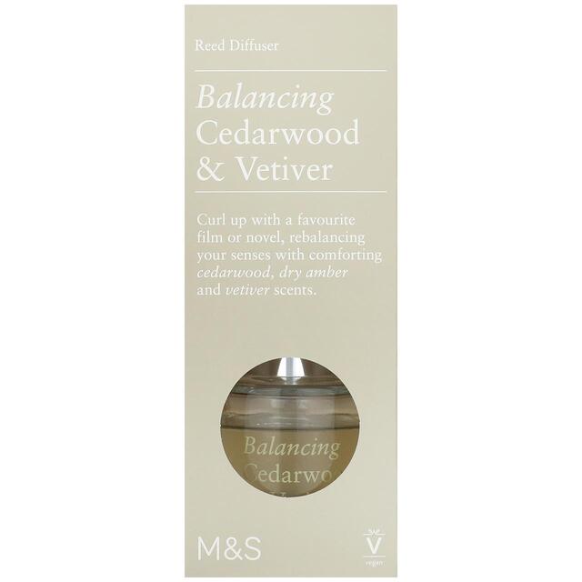 M&S Cedarwood & Vetiver Reed Diffuser thumbnail 2