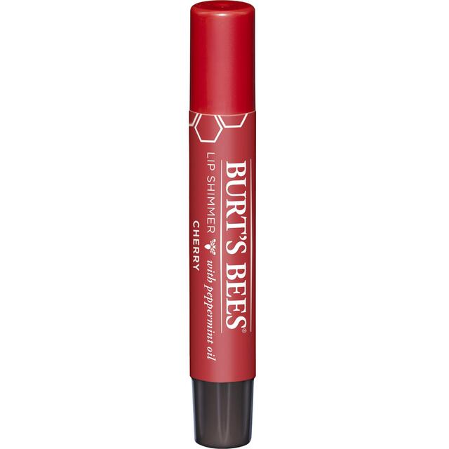 Burt's Bees 100% Natural Origin Moisturising Lip Shimmer, Cherry thumbnail 2