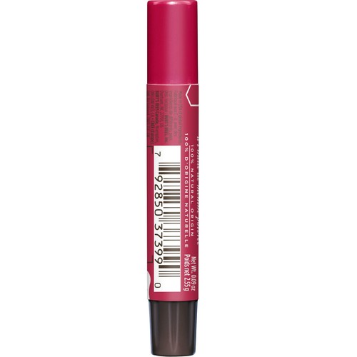 Burt's Bees 100% Natural Origin Moisturising Lip Shimmer, Rhubarb thumbnail 3