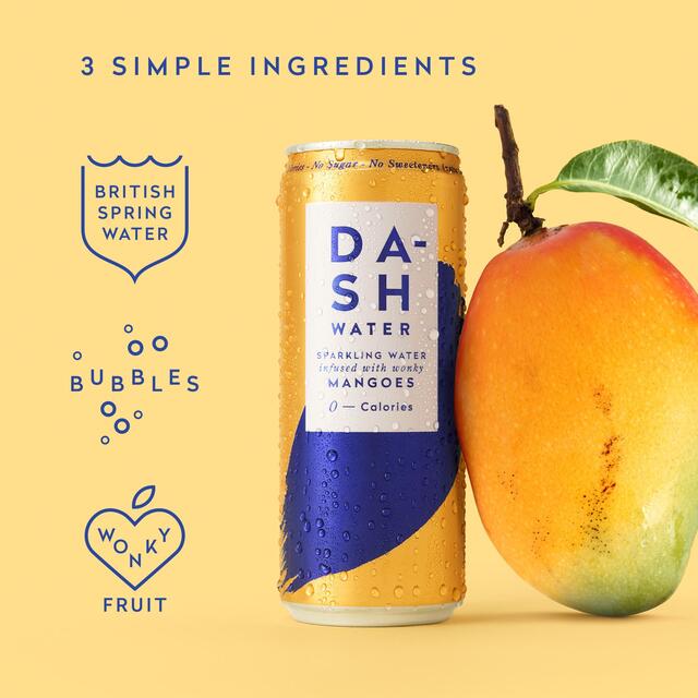 DASH Mango Infused Sparkling Water thumbnail 2