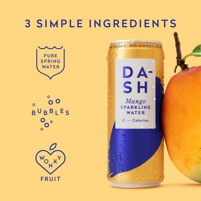 DASH Mango Infused Sparkling Water thumbnail 2