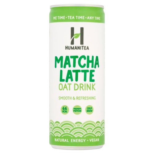 HumaniTea Matcha Oat Milk Green Tea Latte