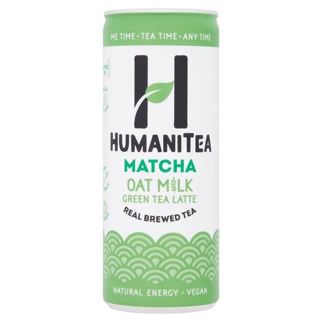 HumaniTea Matcha Oat Milk Green Tea Latte