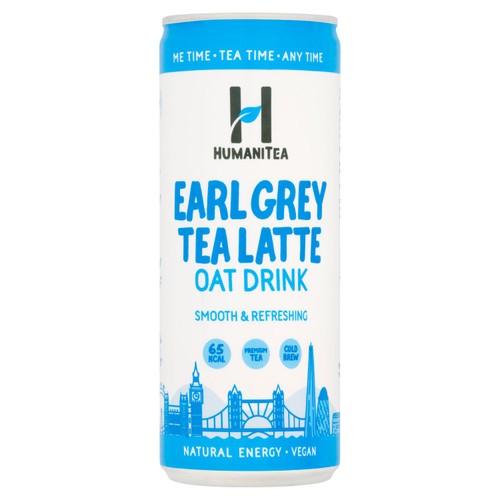 HumaniTea Earl Grey Oat Milk Classic Tea Latte