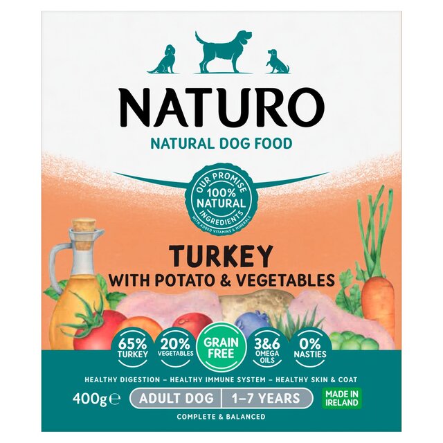 Naturo Grain Free Turkey with Potato & Vegetables