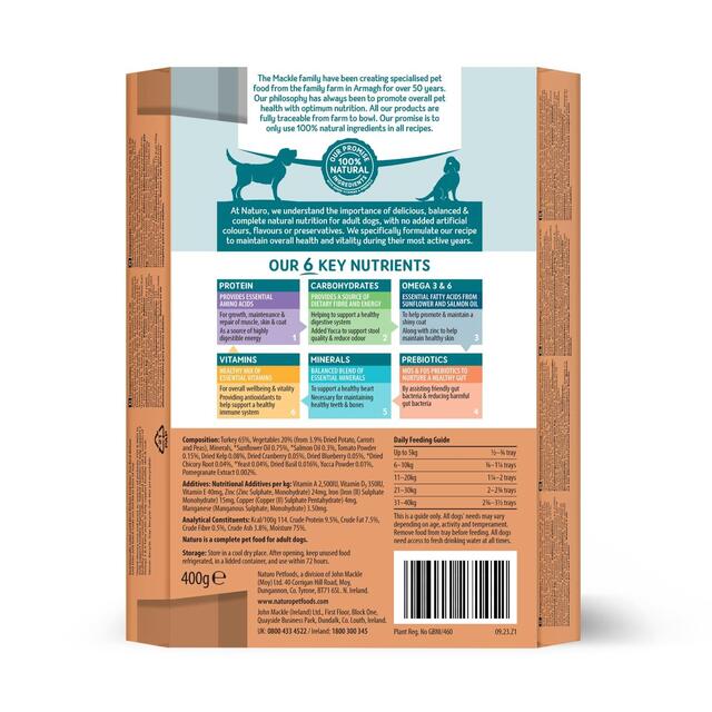 Naturo Grain Free Turkey with Potato & Vegetables thumbnail 2