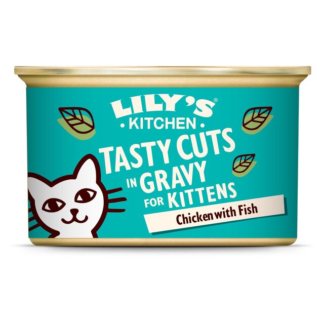 Lily's Kitchen Chicken & Ocean Fish Tasty Cuts in Gravy for Kittens