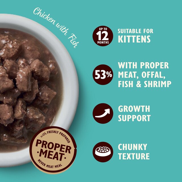 Lily's Kitchen Chicken & Ocean Fish Tasty Cuts in Gravy for Kittens thumbnail 5