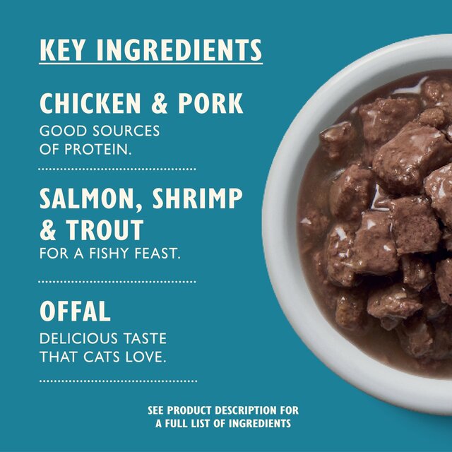 Lily's Kitchen Chicken & Fish Tasty Cuts in Gravy for Mature Cats thumbnail 4