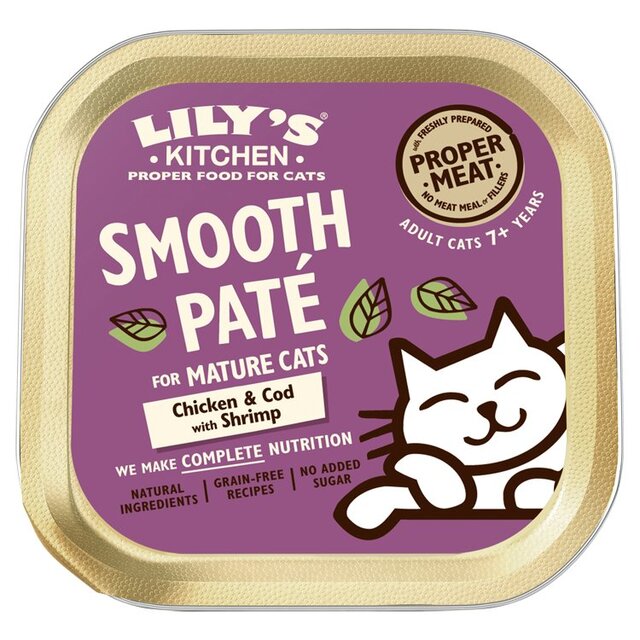 Lily's Kitchen Chicken & Cod with Shrimp Pate for Mature Cats thumbnail 2