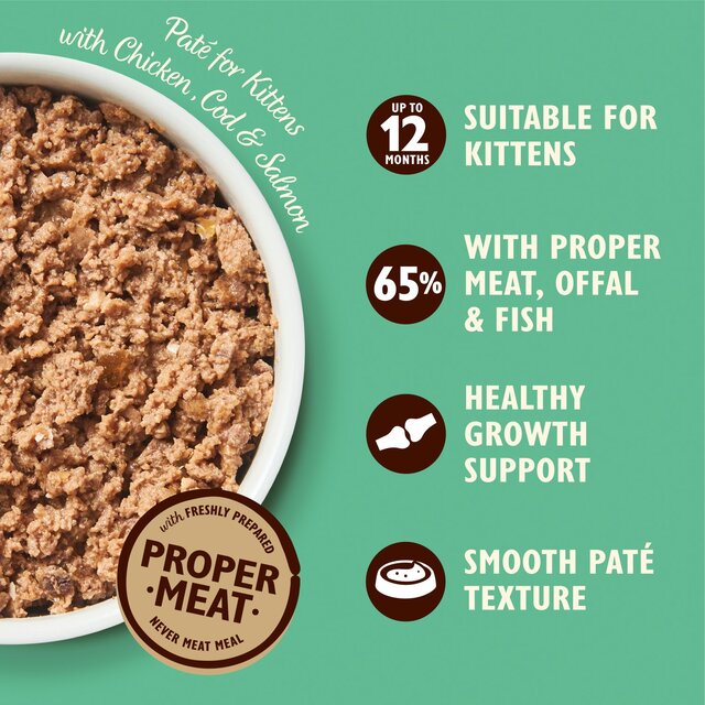 Lily's Kitchen Chicken & Cod with Salmon Pate for Kittens thumbnail 2