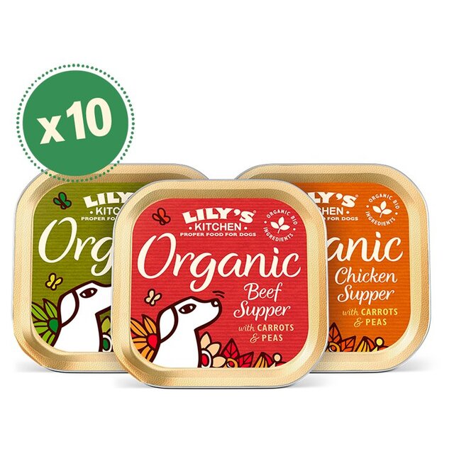 Lily's Kitchen Dog Organic Dinners Multipack thumbnail 3