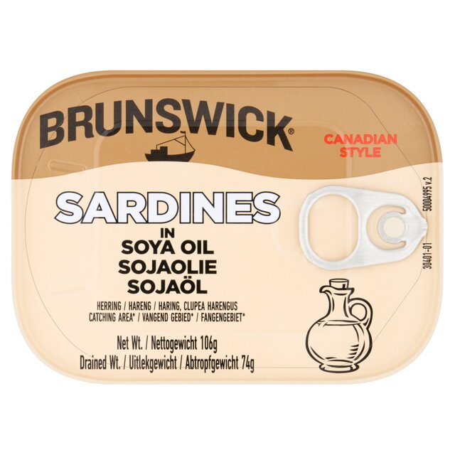 Brunswick Sardines in Soya Oil