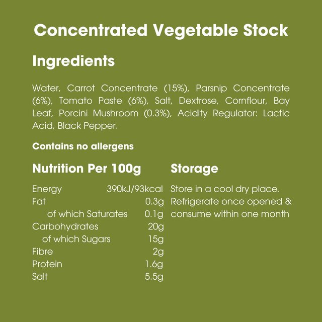 Bay's Kitchen Concentrated Vegetable Stock thumbnail 4
