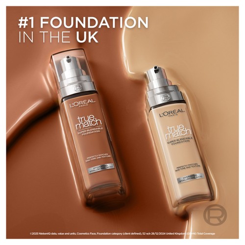 L'Oreal Paris True Match Liquid Foundation 12N Ebony thumbnail 5