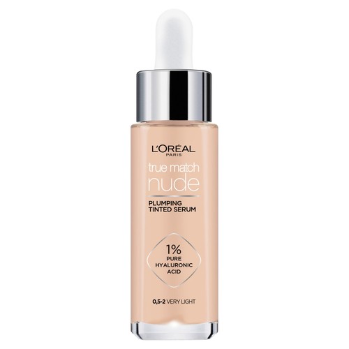 L'Oreal Paris True Match Nude Plumping Tinted Serum, Very Light