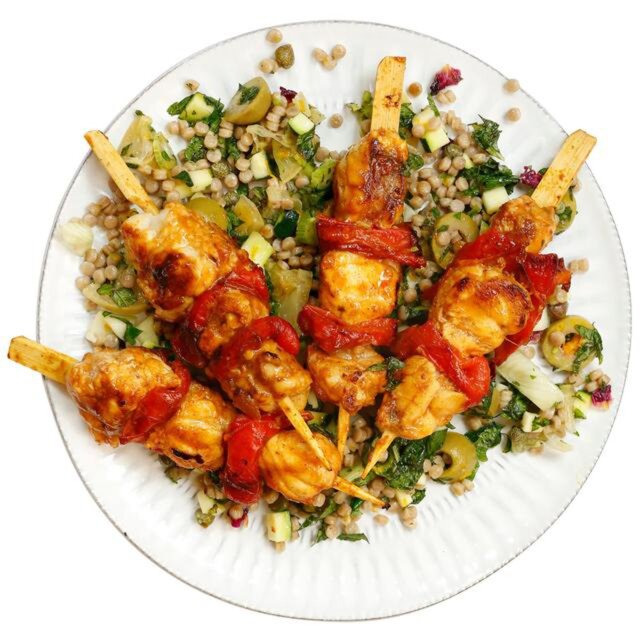 HLS Harissa Cornish Monkfish Skewers thumbnail 2
