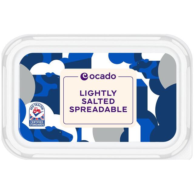 Ocado Lightly Salted Spreadable