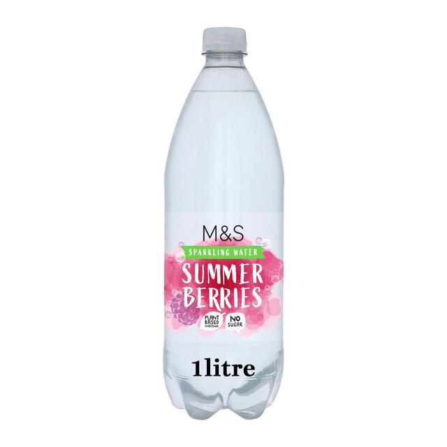 M&S Sparkling Summer Berries Water