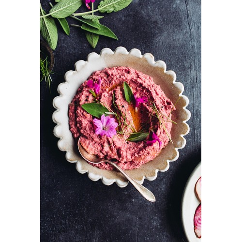 ChicP Sharing Table Velvet Beetroot & Horseradish Hummus Pot thumbnail 7