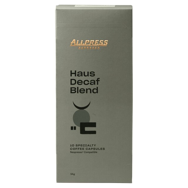 Allpress Espresso - Haus Decaf Blend Specialty Coffee Capsules