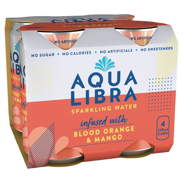 Aqua Libra Blood Orange & Mango Infused Sparkling Water thumbnail 2