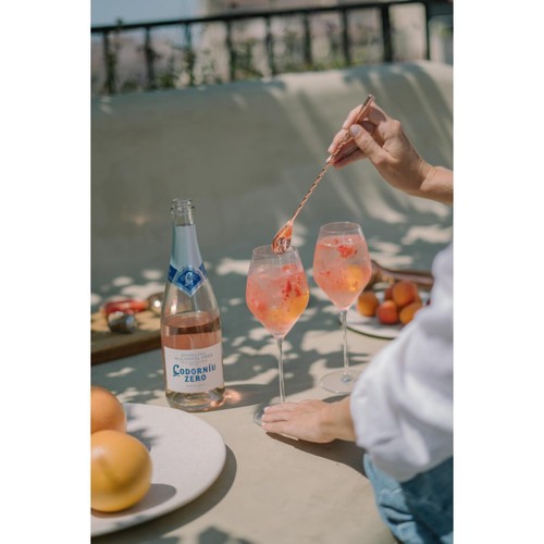 Codorniu Zero Sparkling Rose Alcohol Free Wine thumbnail 3