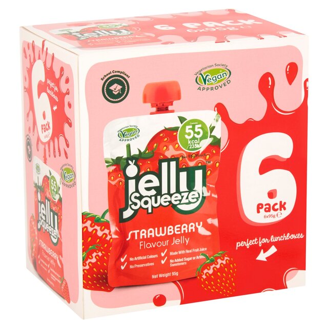 Jelly Squeeze Strawberry Jelly Pouch Multipack thumbnail 3