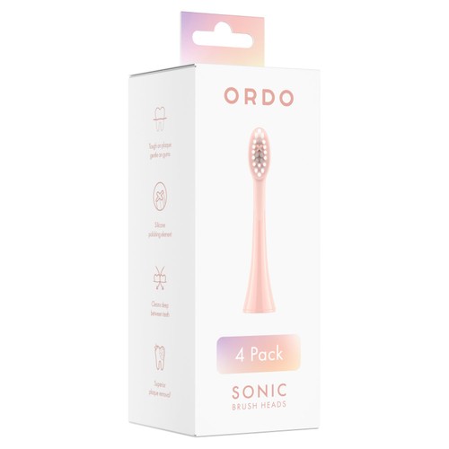 Ordo Sonic Toothbrush Heads Refills Rose Gold thumbnail 2