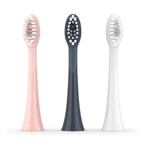 Ordo Sonic Toothbrush Heads Refills White/Silver thumbnail 5