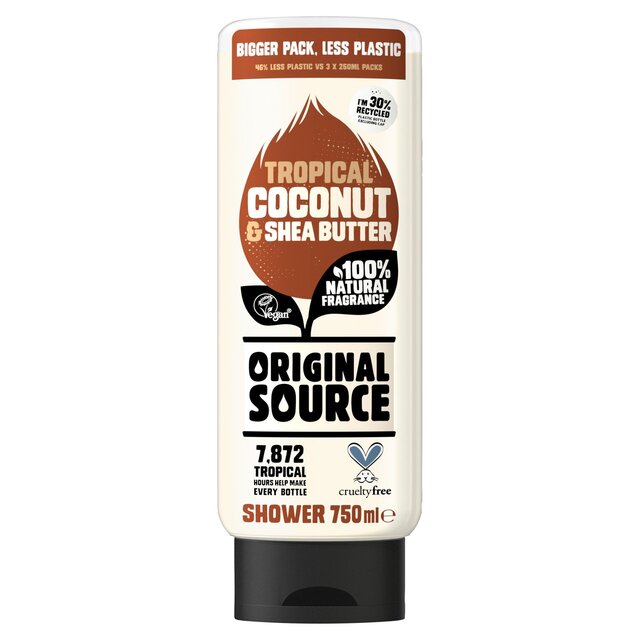 Original Source Coconut and Shea Butter Shower Gel thumbnail 3