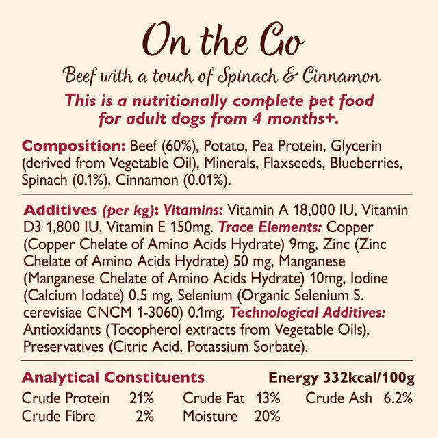 Lily's Kitchen Dog On The Go Bar Beef thumbnail 4